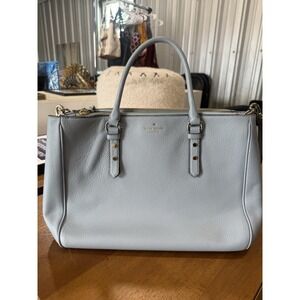 Kate Spade Mulberry Street Leigh Ann Tote In Light Blue